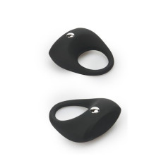 Ерекційне кільце Dreamtoys Lit-Up Silicone Stimu Ring 7 Чорне