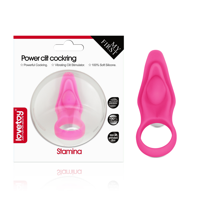 Эрекционное кольцо LoveToy Power Clit Cockring LVTOY176