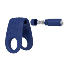 Вибрирующее кольцо OVO B12 Голубое