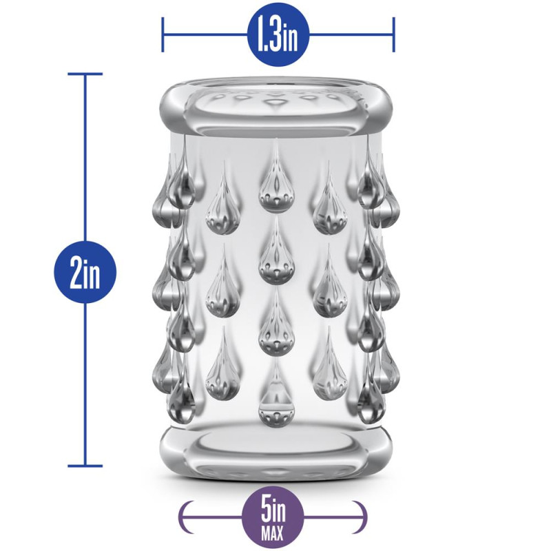 Насадка на член Blush Stay Hard Cock Sleeve 05 Прозрачная Насадка на член Blush Stay Hard Cock Sleeve 05 Прозрачная