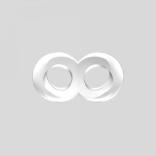 Эрекционное кольцо Chisa Duo Cock 8 Ball Ring Прозрачное