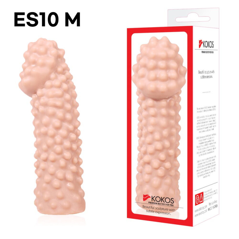 Насадка на член Kokos Extreme Sleeve ES.10 размер M Насадка на член Kokos Extreme Sleeve ES.10 размер M