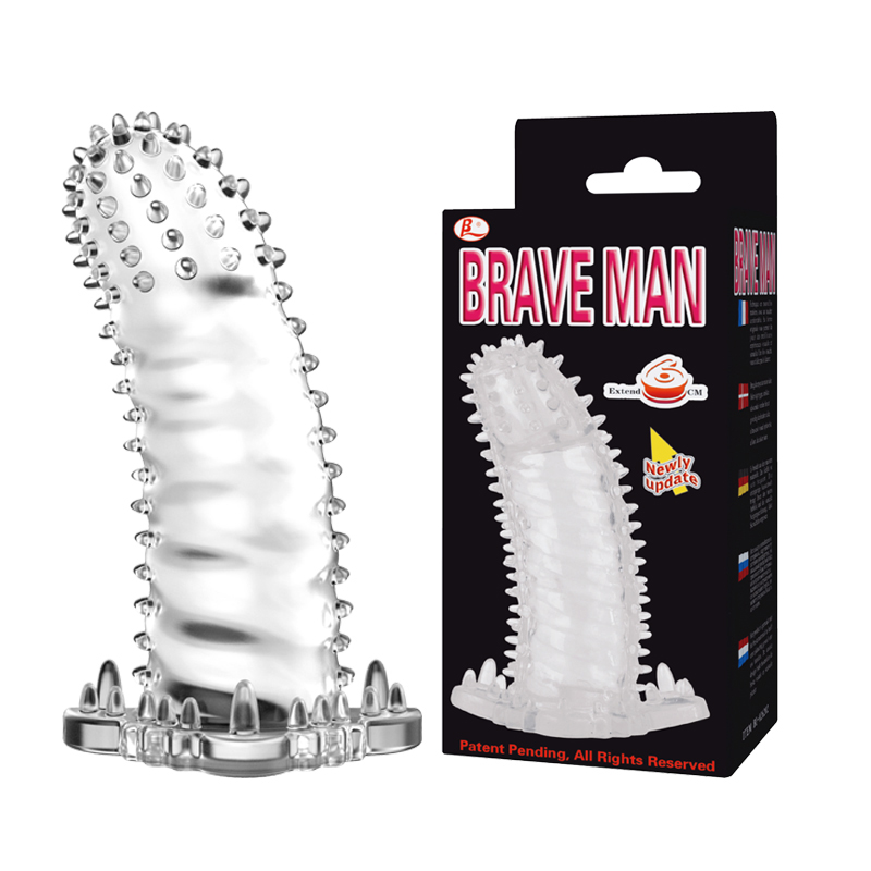 Насадка на член LyBaile Penis sleeve Crystal Насадка на член LyBaile Penis sleeve Crystal