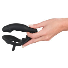 Эрекционное кольцо Black Velvets Penisring mit Vibration Черное