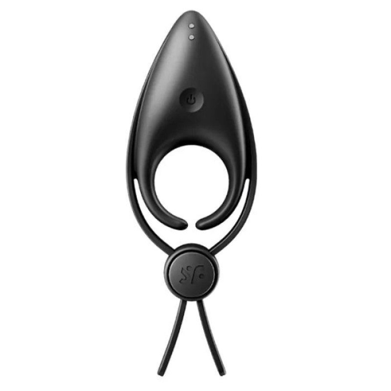 Эрекционное виброкольцо ласо с регулировкой размера Satisfyer Sniper Black Эрекционное виброкольцо ласо с регулировкой размера Satisfyer Sniper Black