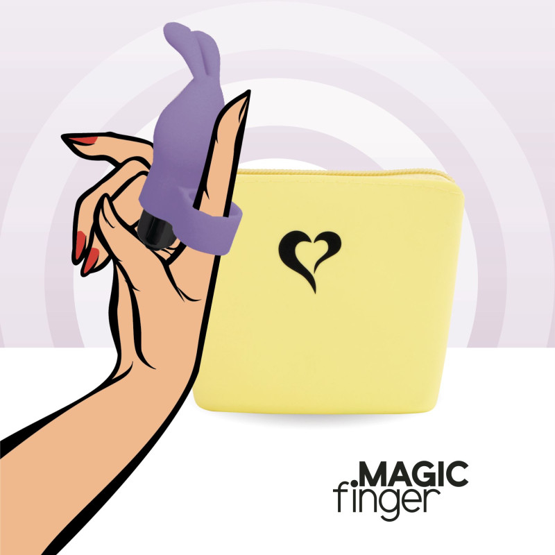 Вибратор на палец FeelzToys Magic Finger Vibrator Фиолетовый Вибратор на палец FeelzToys Magic Finger Vibrator Фиолетовый