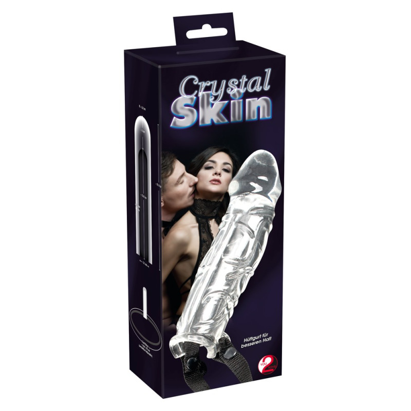 Насадка на пеніс You2Toys Penis Sleeve Прозора Насадка на пеніс You2Toys Penis Sleeve Прозора