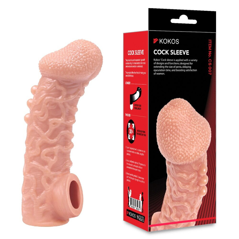 Насадка на член Kokos Cock Sleeve CS 007 M Насадка на член Kokos Cock Sleeve CS 007 M