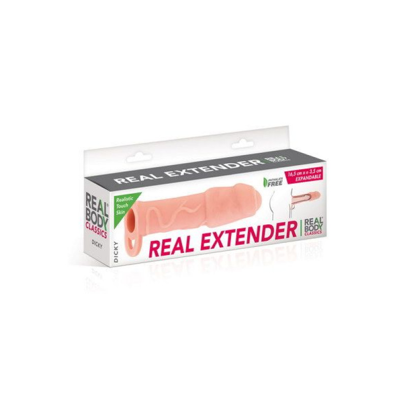 Насадка на член Real Body Real Extender DICKY Насадка на член Real Body Real Extender DICKY