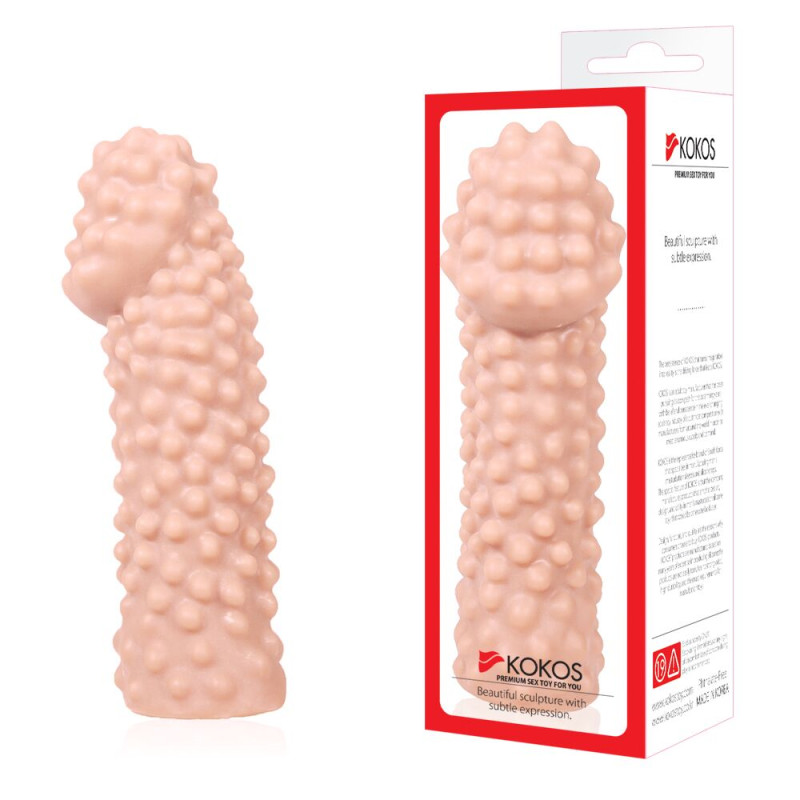 Насадка на член Kokos Extreme Sleeve ES.10 размер M Насадка на член Kokos Extreme Sleeve ES.10 размер M