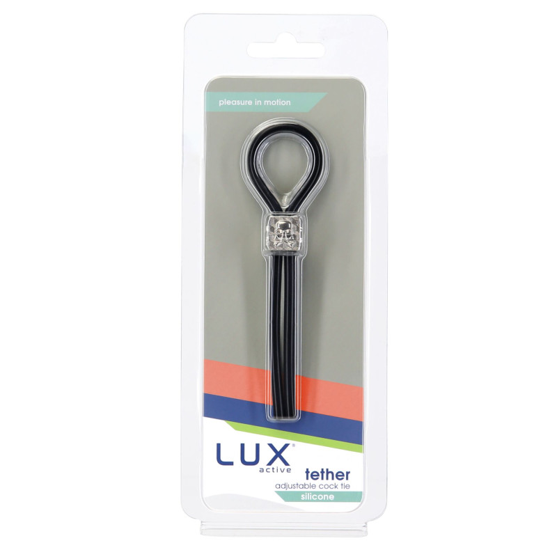 Ерекційне кільце-ласо LUX Active Tether Adjustable Silicone Cock Tie, регульоване Ерекційне кільце-ласо LUX Active Tether Adjustable Silicone Cock Tie, регульоване