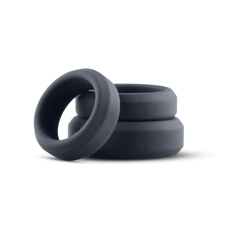 Набор эрекционных колец Boners 3 Ring kit (flat rings), 3; 3,5 и 4 см Набор эрекционных колец Boners 3 Ring kit (flat rings), 3; 3,5 и 4 см