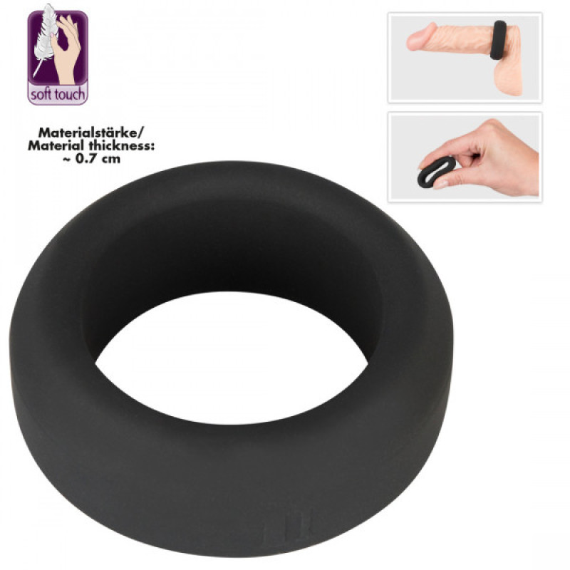 Эрекционное кольцо Black Velvets Cock Ring, 2,6 см Эрекционное кольцо Black Velvets Cock Ring, 2,6 см