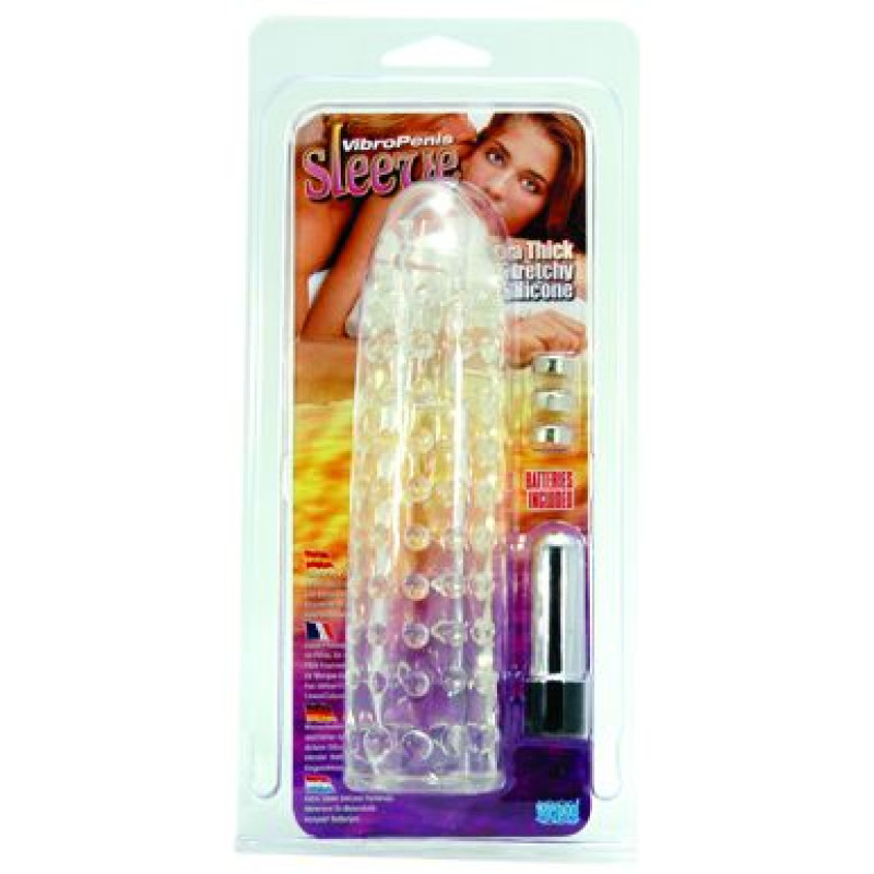 Насадка з вібрацією Seven Creations Vibropenis Sleeve Насадка з вібрацією Seven Creations Vibropenis Sleeve