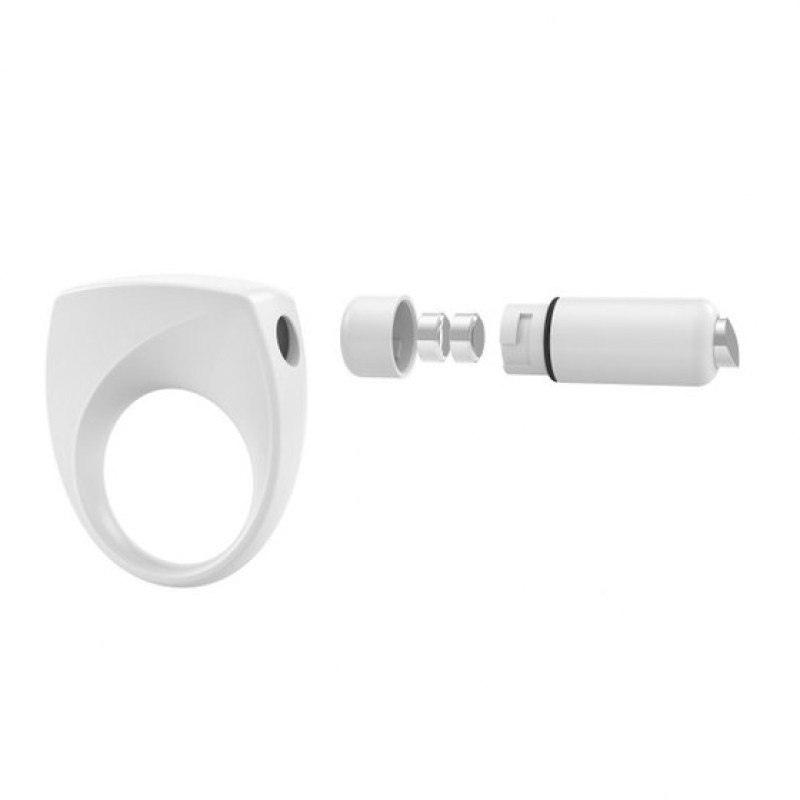 Кільце, що вібрує OVO B6 Біле Кільце, що вібрує OVO B6 Біле