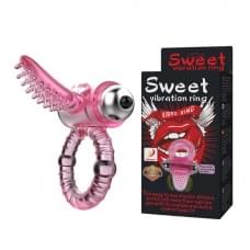 Эрекционное кольцо LyBaile Cook Ring 10 Functions vibe Розовое