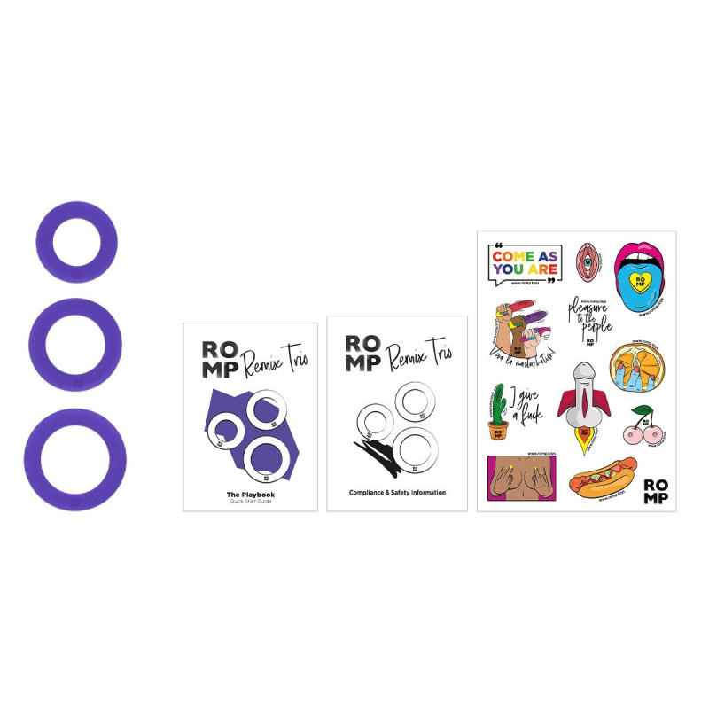 Набір ерекційних кілець Romp Remix Trio Набір ерекційних кілець Romp Remix Trio