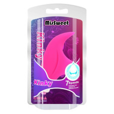 Вибромассажер на палец Chisa Kinky Вишневый