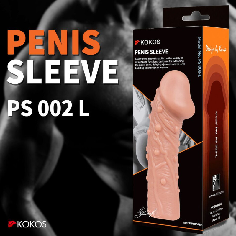 Насадка на член Kokos Penis Sleeve PS 002 L Насадка на член Kokos Penis Sleeve PS 002 L