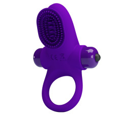 Эрекционное кольцо Pretty Love Vibrant Penis Ring 2 Фиолетовое
