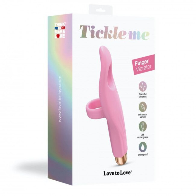 Вибратор на палец Love To Love Tickle me Розовый Вибратор на палец Love To Love Tickle me Розовый