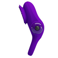 Эрекционное кольцо Pretty Love Vibrant Penis Ring 2 Фиолетовое