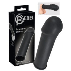 Насадка на член Rebel Extension Sleeve Чорна