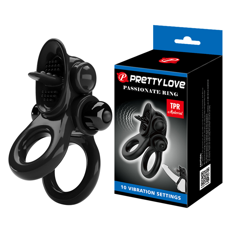 Ерекційне кільце Pretty Love Passionate Ring Black