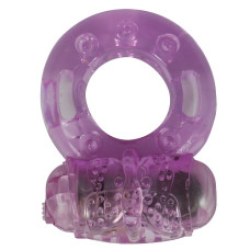 Эркционное кольцо LoveToy Vibrating penis ring Розовое