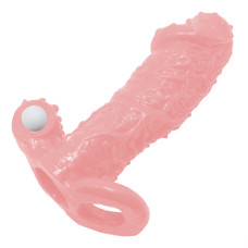 Насадка на член LyBaile Brave men Vibro Penis Sleeve Телесная BI0508