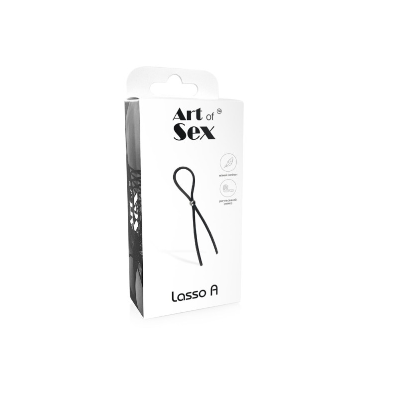 Эрекционное кольцо Art of Sex - Lasso A, регулируемая тугость Эрекционное кольцо Art of Sex - Lasso A, регулируемая тугость