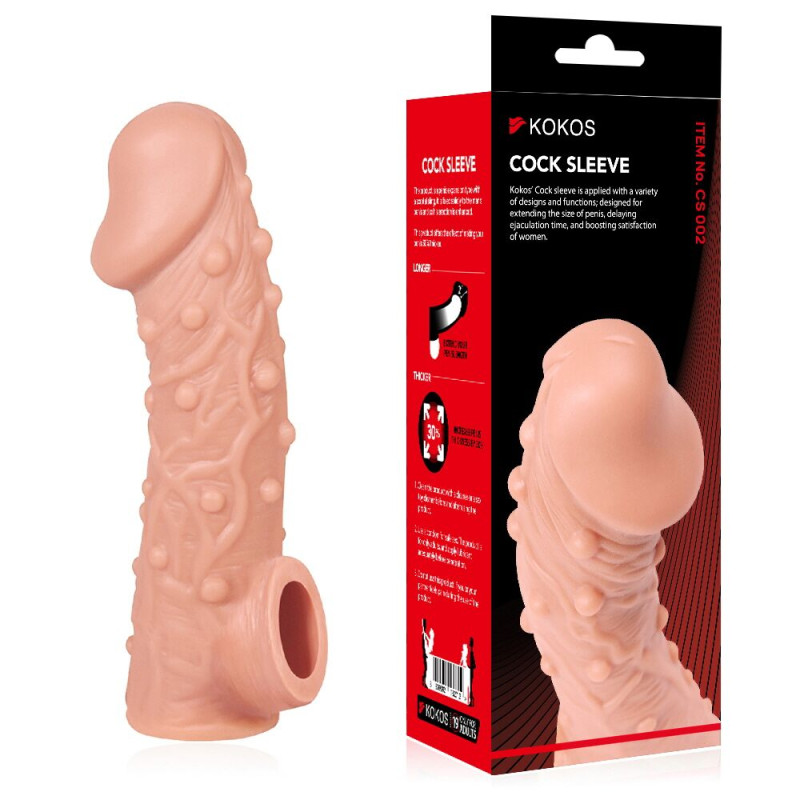 Насадка на член Kokos Cock Sleeve CS 002 M Насадка на член Kokos Cock Sleeve CS 002 M