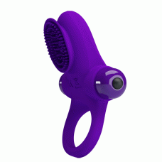 Эрекционное кольцо Pretty Love Vibrant Penis Ring 2 Фиолетовое