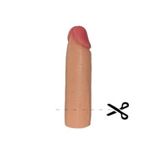 Насадка на член LoveToy Revolutionary Silicone Nature Extender Add 1 Flesh 138