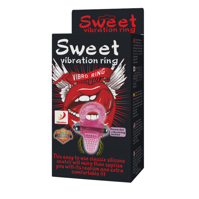 Эрекционное кольцо LyBaile Cook Ring 10 Functions vibe Розовое Эрекционное кольцо LyBaile Cook Ring 10 Functions vibe Розовое