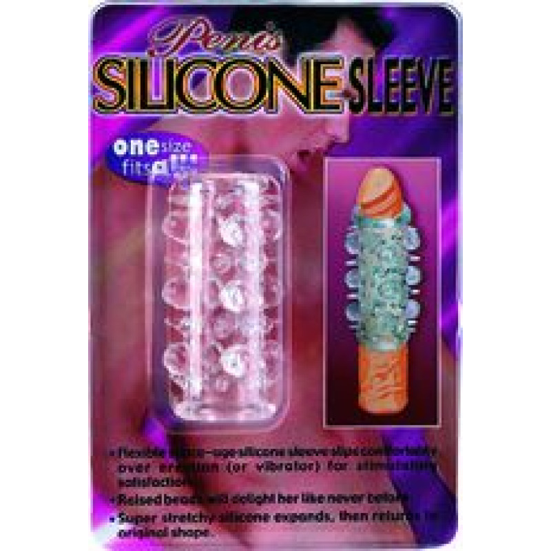 Насадка стимулятор Seven Creations Silicone Sleeve Насадка стимулятор Seven Creations Silicone Sleeve