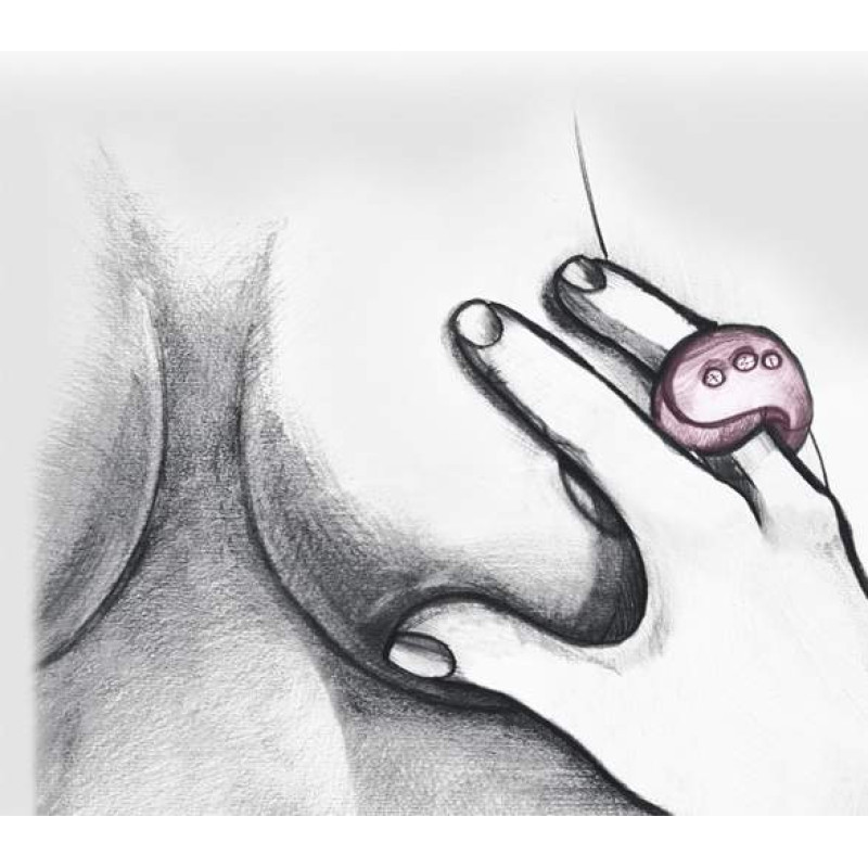 Міні-вібратор на палець Fun Toys Gring Рожевий Міні-вібратор на палець Fun Toys Gring Рожевий