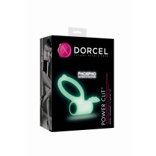 Эрекционное кольцо Marc Dorcel Power Clit White PHOSPHO