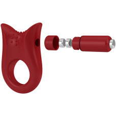 Вибрирующее кольцо OVO B2 красное
