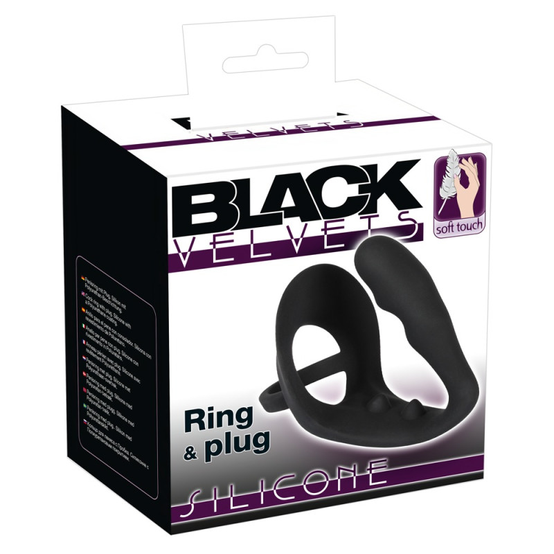 Стимулятор Black Velvets Titanmen Nite Stix Черный Стимулятор Black Velvets Titanmen Nite Stix Черный