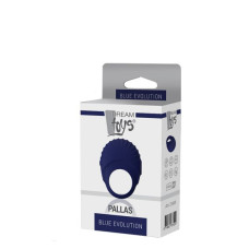 Эрекционное виброкольцо Dreamtoys Evolution Pallas Голубое