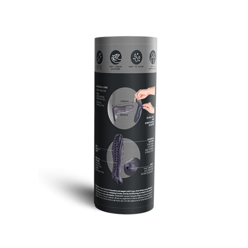 Насадка на член Manwan RYZER - Black Plum Насадка на член Manwan RYZER - Black Plum