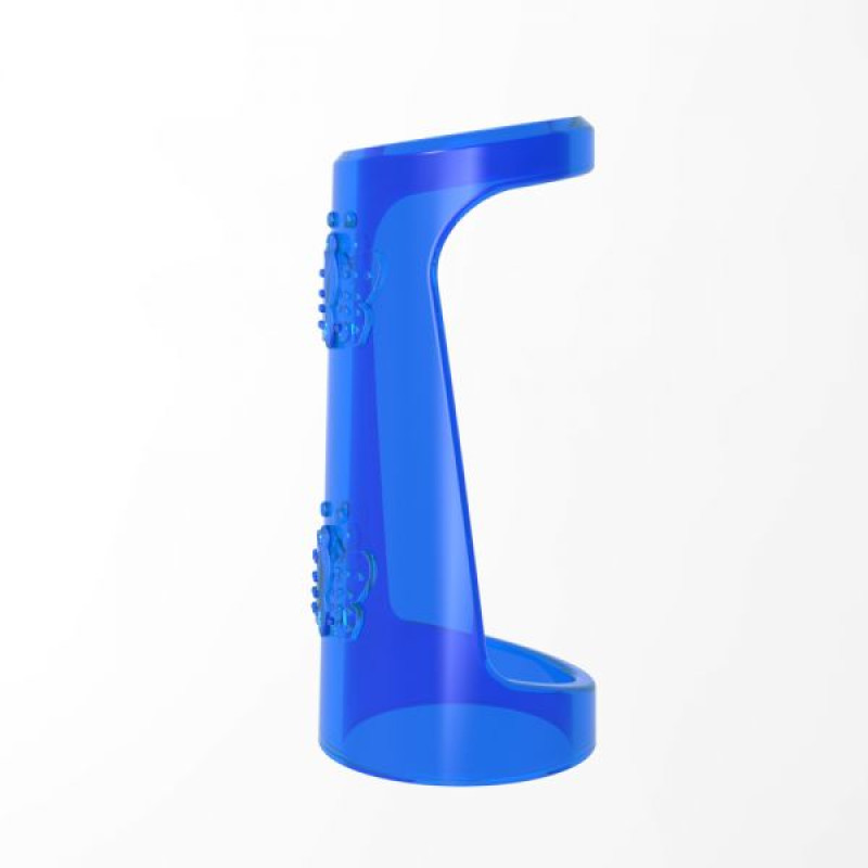 Эрекционное кольцо Chisa Double Girth Cages Голубое Эрекционное кольцо Chisa Double Girth Cages Голубое