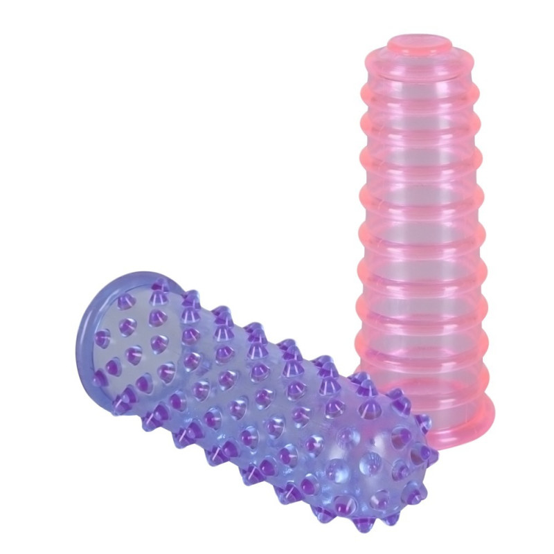 Насадки на пальцы You2Toys Mandy´s Love Fingers Фиолетовые/Розовые Насадки на пальцы You2Toys Mandy´s Love Fingers Фиолетовые/Розовые