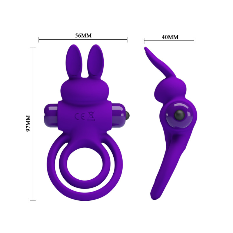 Ерекційне кільце Pretty Love Vibrant Penis Ring 3 Ерекційне кільце Pretty Love Vibrant Penis Ring 3