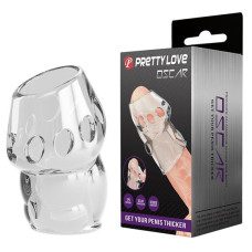 Насадка на член Pretty Love Oskar Penis Thicker Transparent
