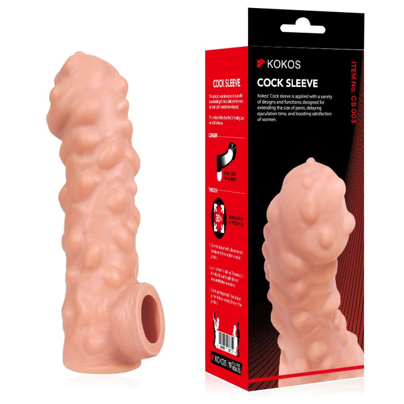 Насадка на член Kokos Cock Sleeve CS 003 L Насадка на член Kokos Cock Sleeve CS 003 L