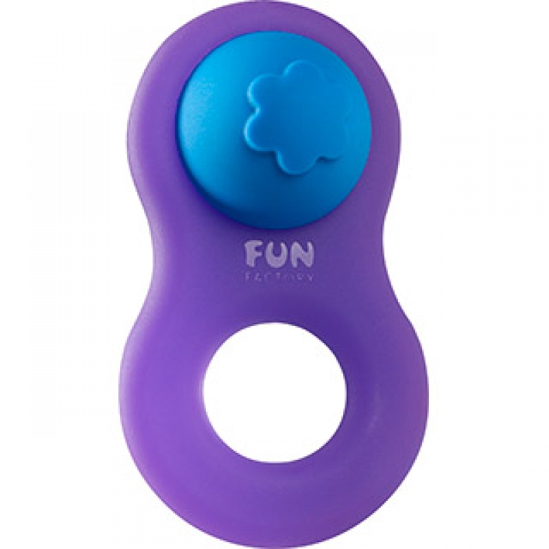 Эрекционное кольцо Fun Factory 8ight Фиолетовое/Бирюзовое Эрекционное кольцо Fun Factory 8ight Фиолетовое/Бирюзовое