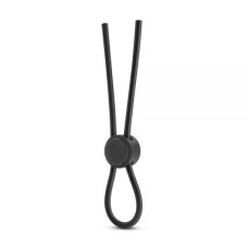 Регулируемое эрекционное кольцо Blush Stay Hard Silicone Loop Черное