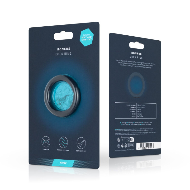 Эрекционное кольцо Boners Ergo Cockring Эрекционное кольцо Boners Ergo Cockring